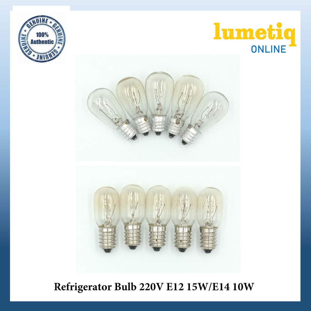 Refrigerator Bulb/Himalayan Salt Lamp (E12 15W/E14 15W) Shopee