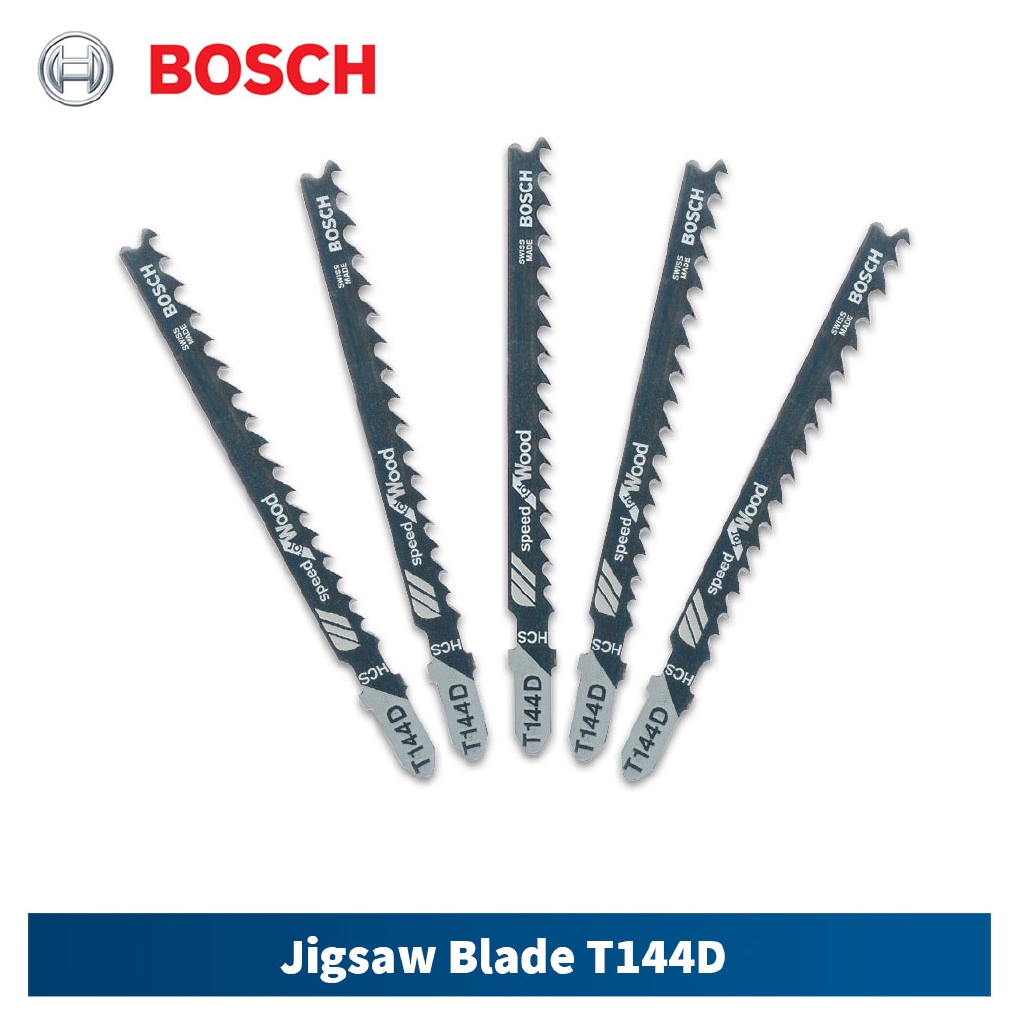 Bosch Jigsaw Blade T144D (5pcs per pack) Shopee Philippines
