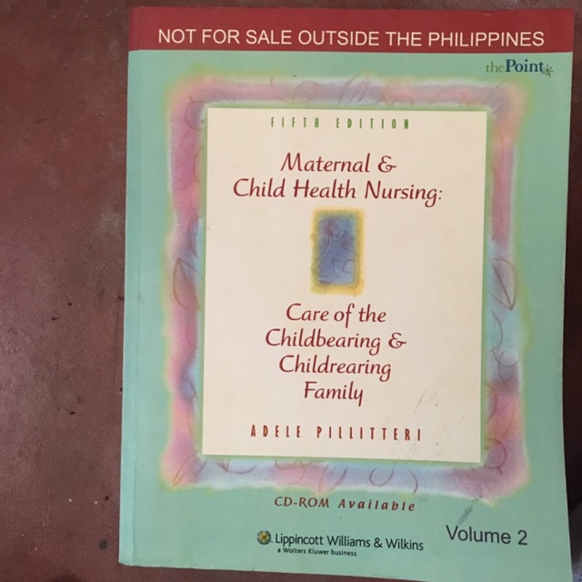 Maternal Child Health Nursing Book 5th Edition Pillitteri Shopee Philippines