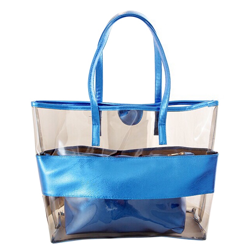 clear pvc handbags
