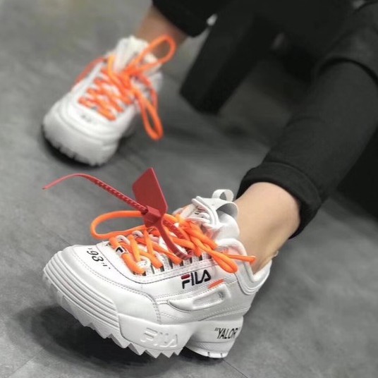 orange fila disruptor 2