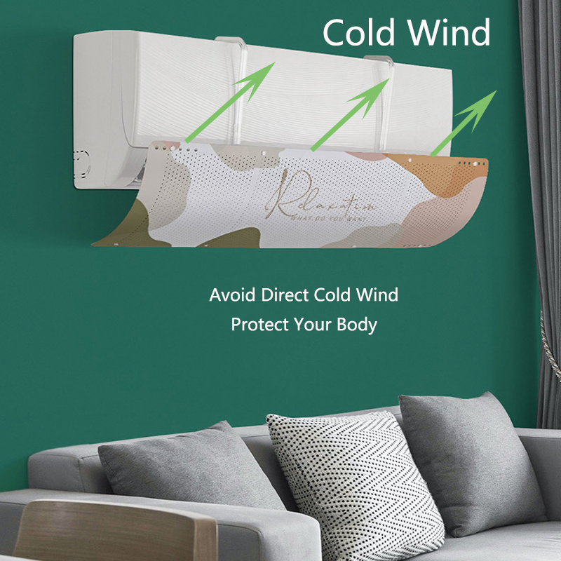 FL Adjustable Air Conditioner Deflector Confinement Air Deflector