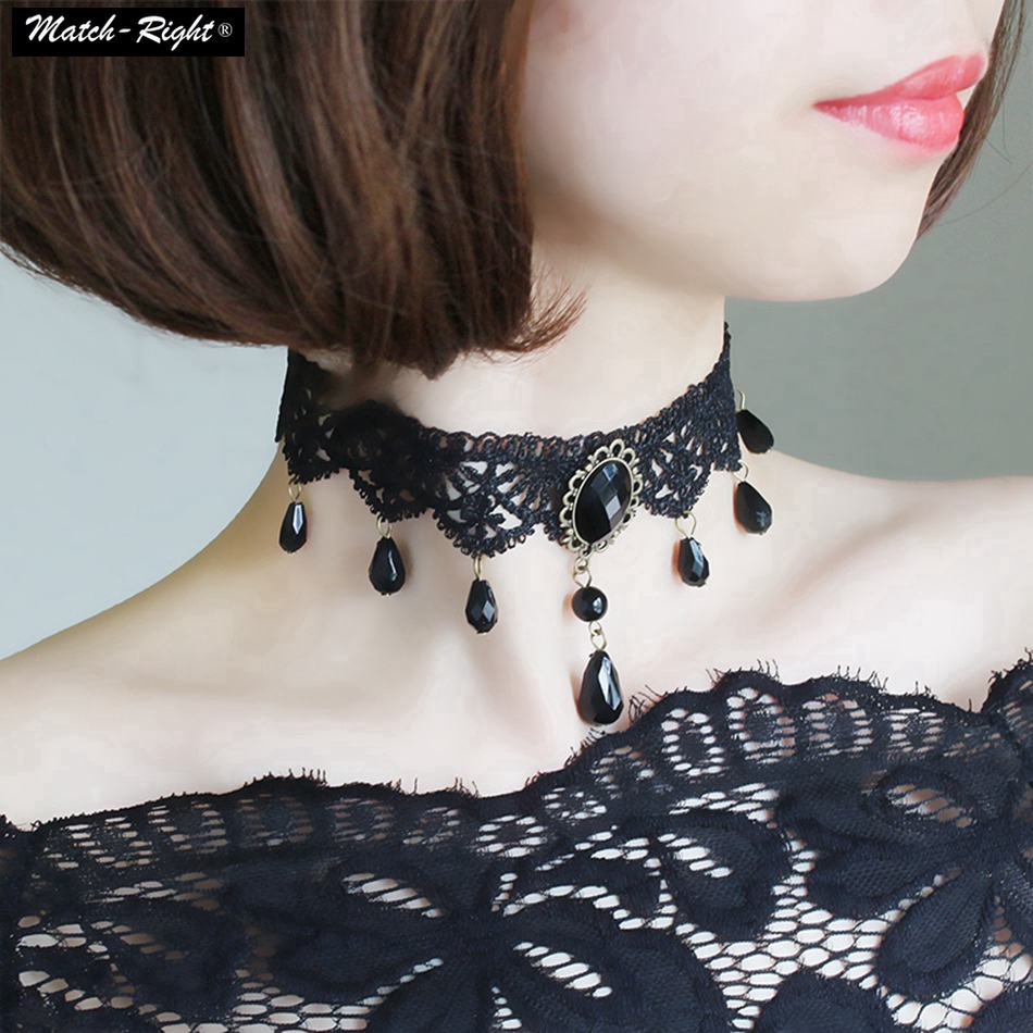 lace choker necklace