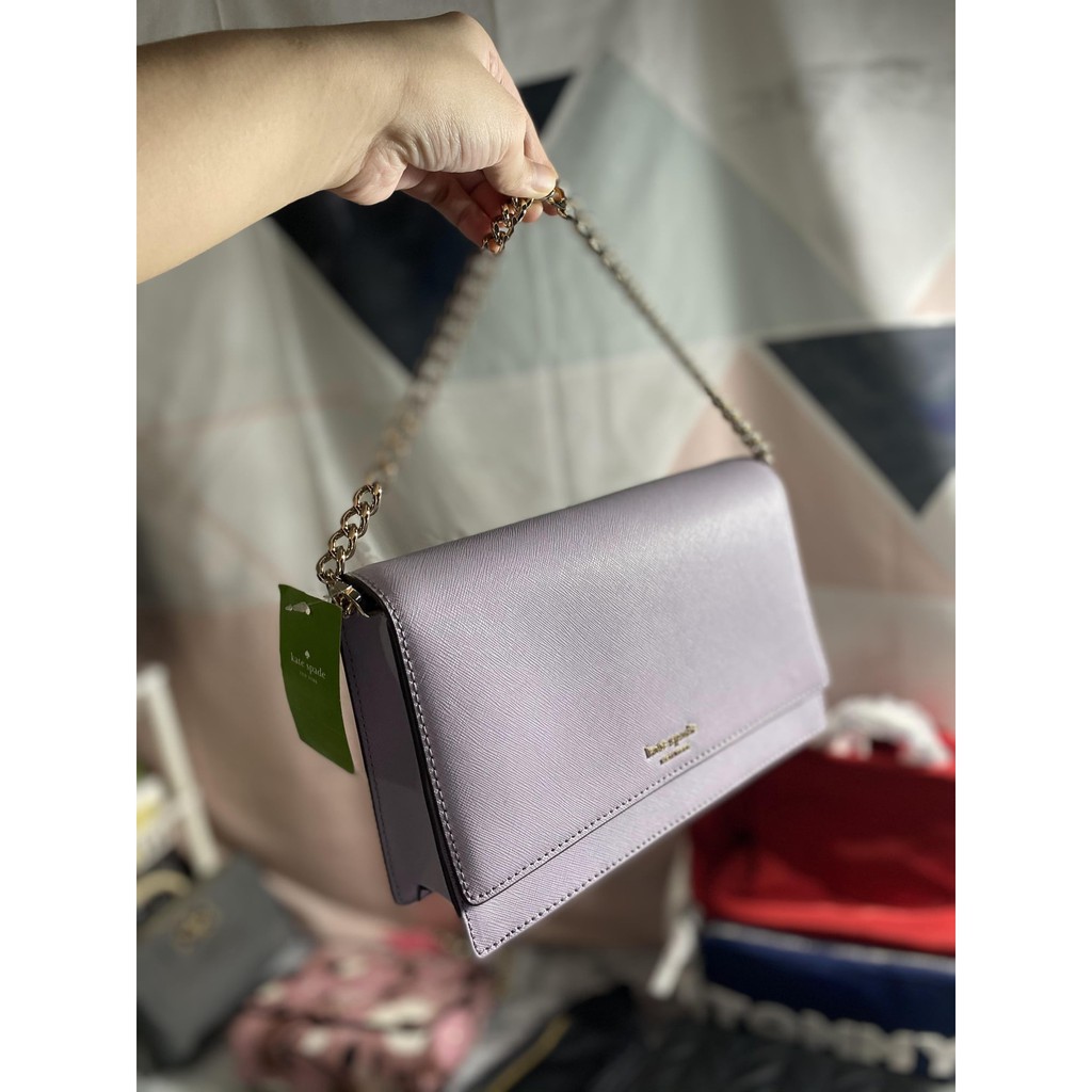 AUTHENTIC KATESPADE Cameron Convertible Crossbody Icy Lavender - ORIGINAL,  BRAND NEW, US IMPORTED | Shopee Philippines