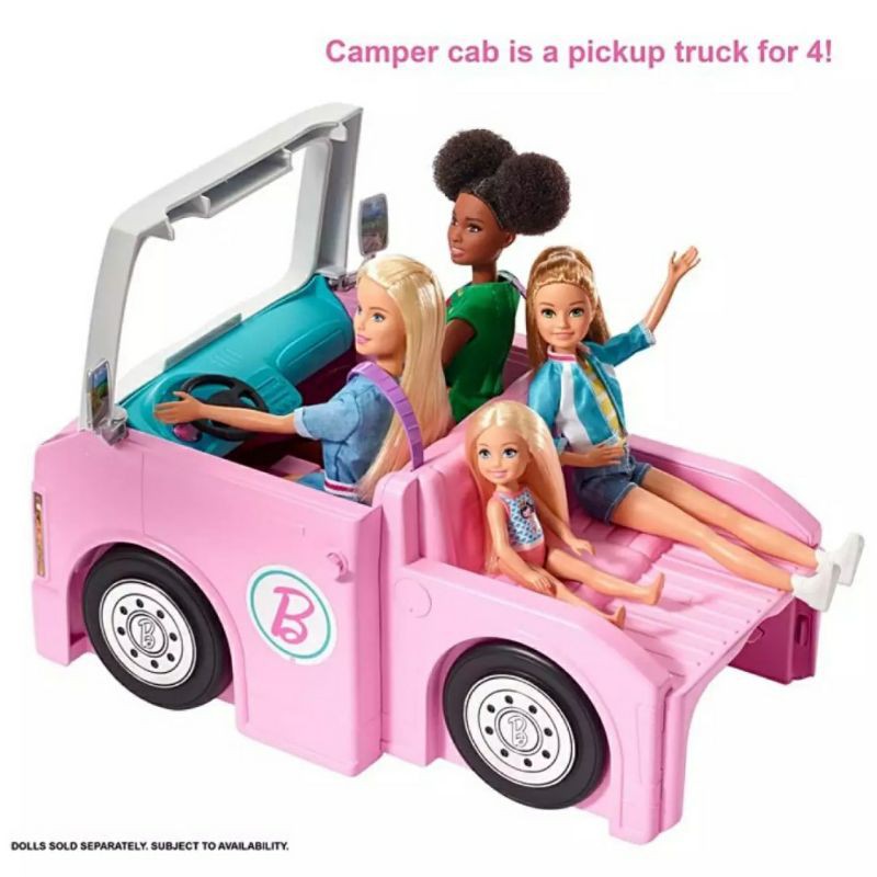 barbie 3 in 1 dream camper