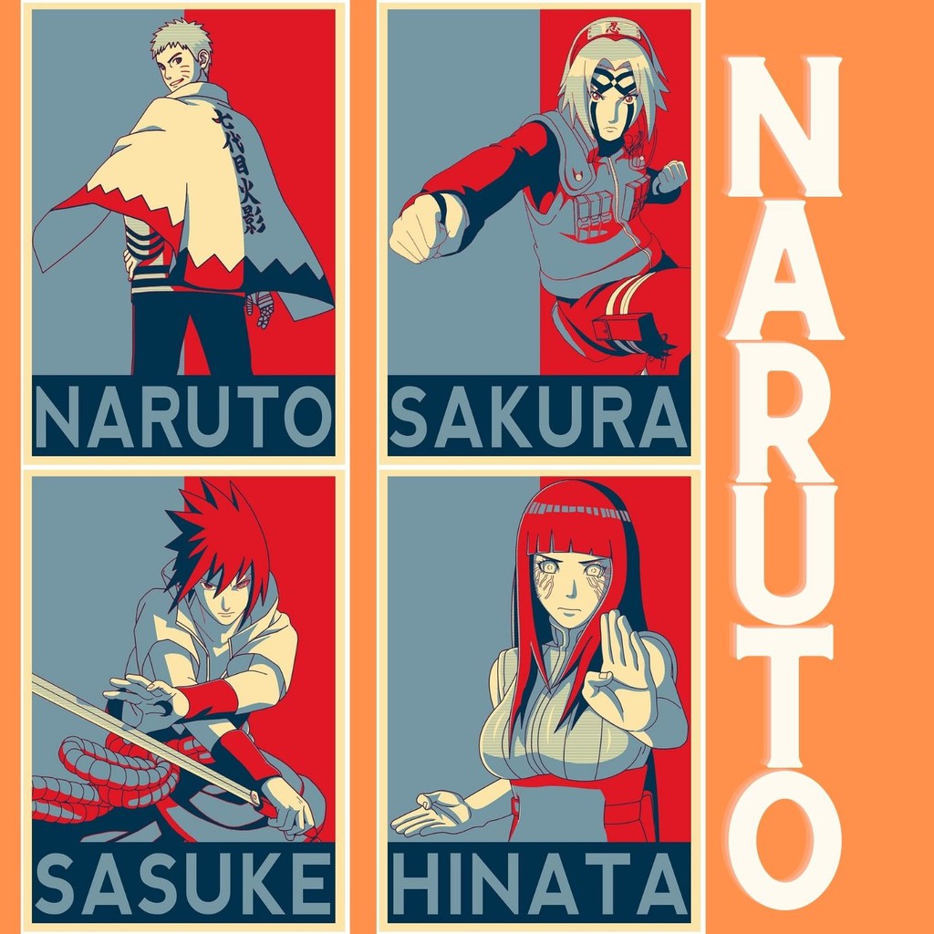 NARUTO MINI POSTER 7" X 5" NARUTO POSTER SASUKE POTSER HINTA