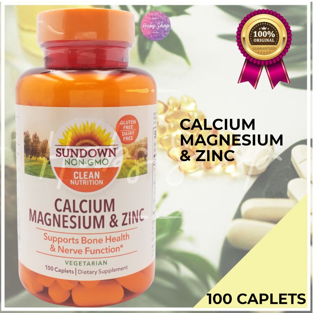 Sundown Calcium Magnesium Zinc Shopee Philippines