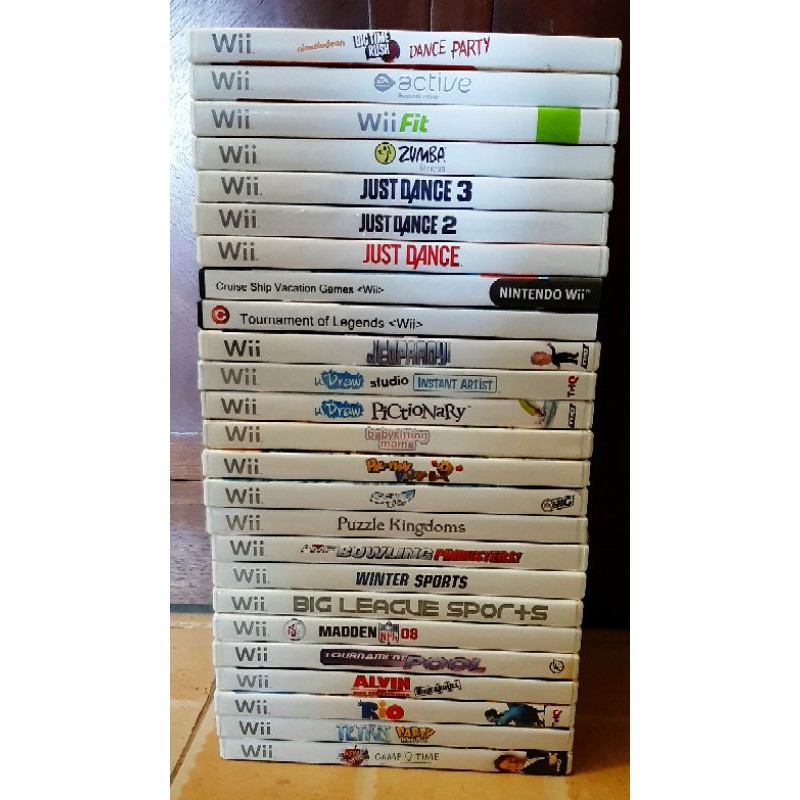 Nintendo wii ntsc games