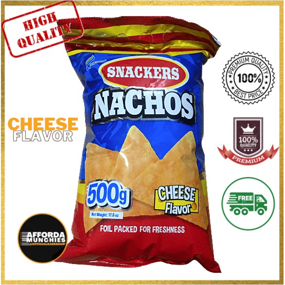 Nachos 500g Cheese/BBQ Shopee Philippines