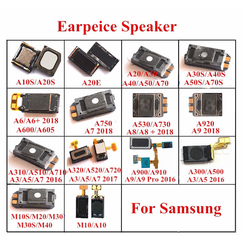 Earpiece Speaker Receiver For Samsung Galaxy A10s 0 0s A30s 0 A50 A50s 0 A3 A5 A6 A8 17 18 M10 M M30 Shopee Philippines