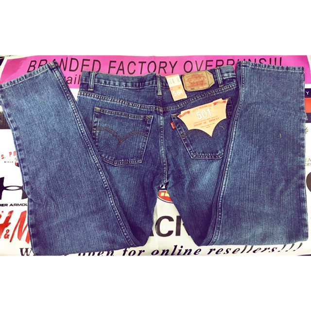 levi's 501 straight leg mens jeans