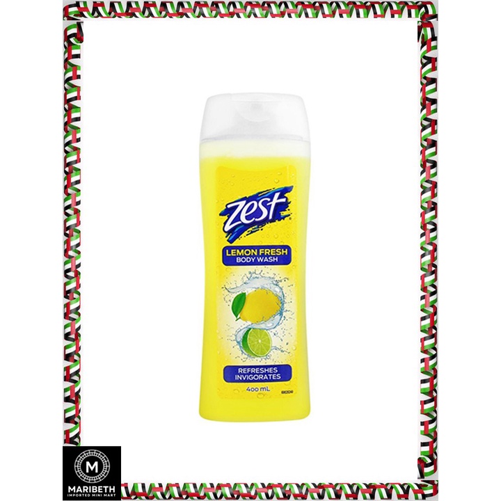 Zest Lemon Fresh Body Wash 400ml Shopee Philippines