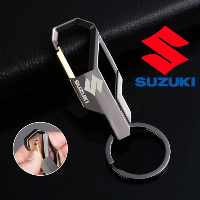 Suzuki Motorcycle Car Keychain Men's Creative Alloy Metal Keyring