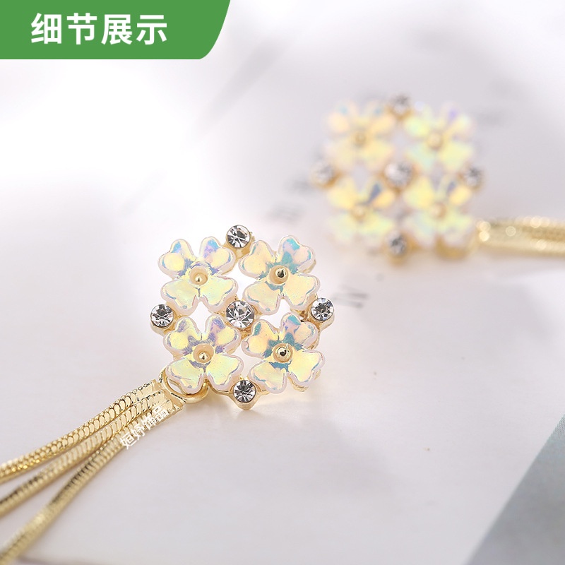 50 Styles Korean Long Dangle Earrings for Women Fashion Girls Full Crystal Pearl Tassel Earrings - Image 5