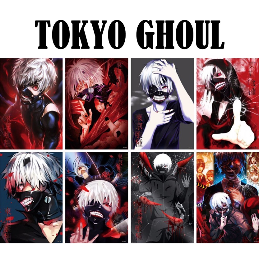 Tokyo Ghoul Kaneki Ken Anime A3 Wall Poster Shopee Philippines