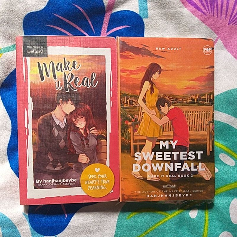 Wattpad Book Make It Real My Sweetest Downfall Make It Real Book 2 By Hanjhanjbeybe Shopee Philippines