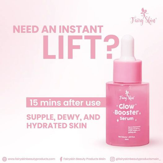 Fairy Skin Glow Booster serum 50 mL Shopee Philippines