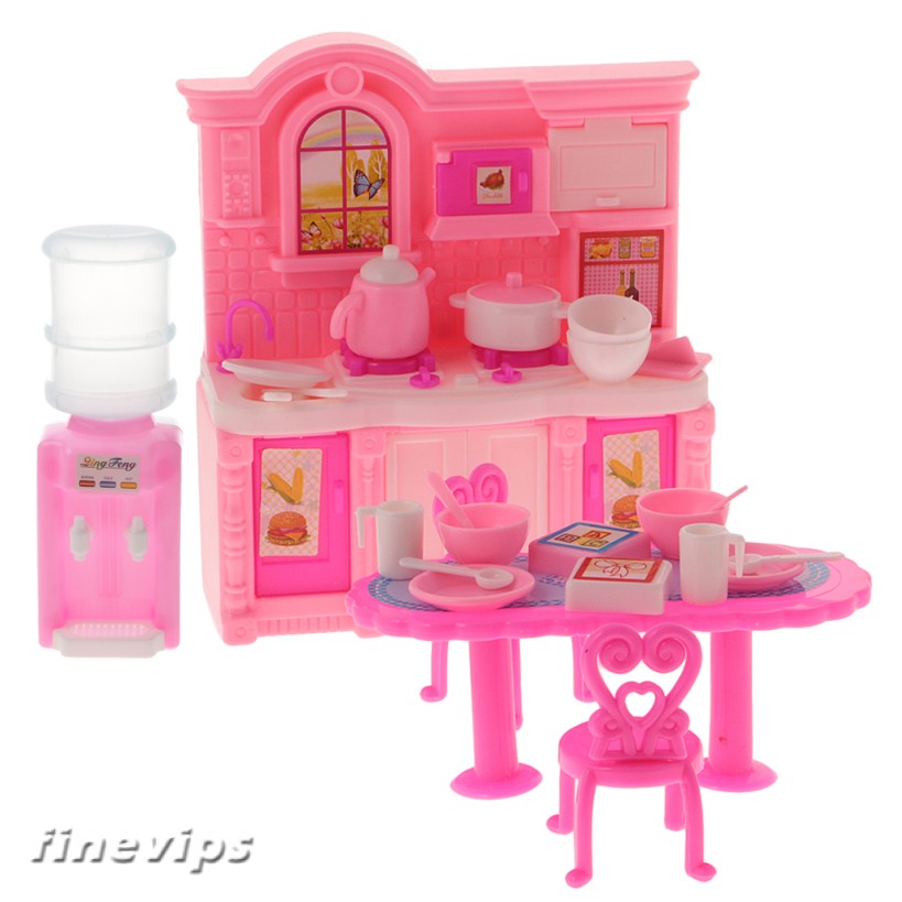 barbie doll bathroom set