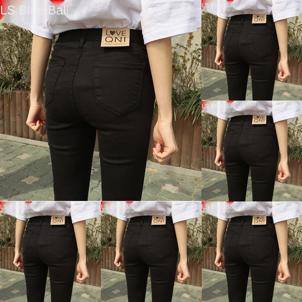 ankle length black jeans for ladies