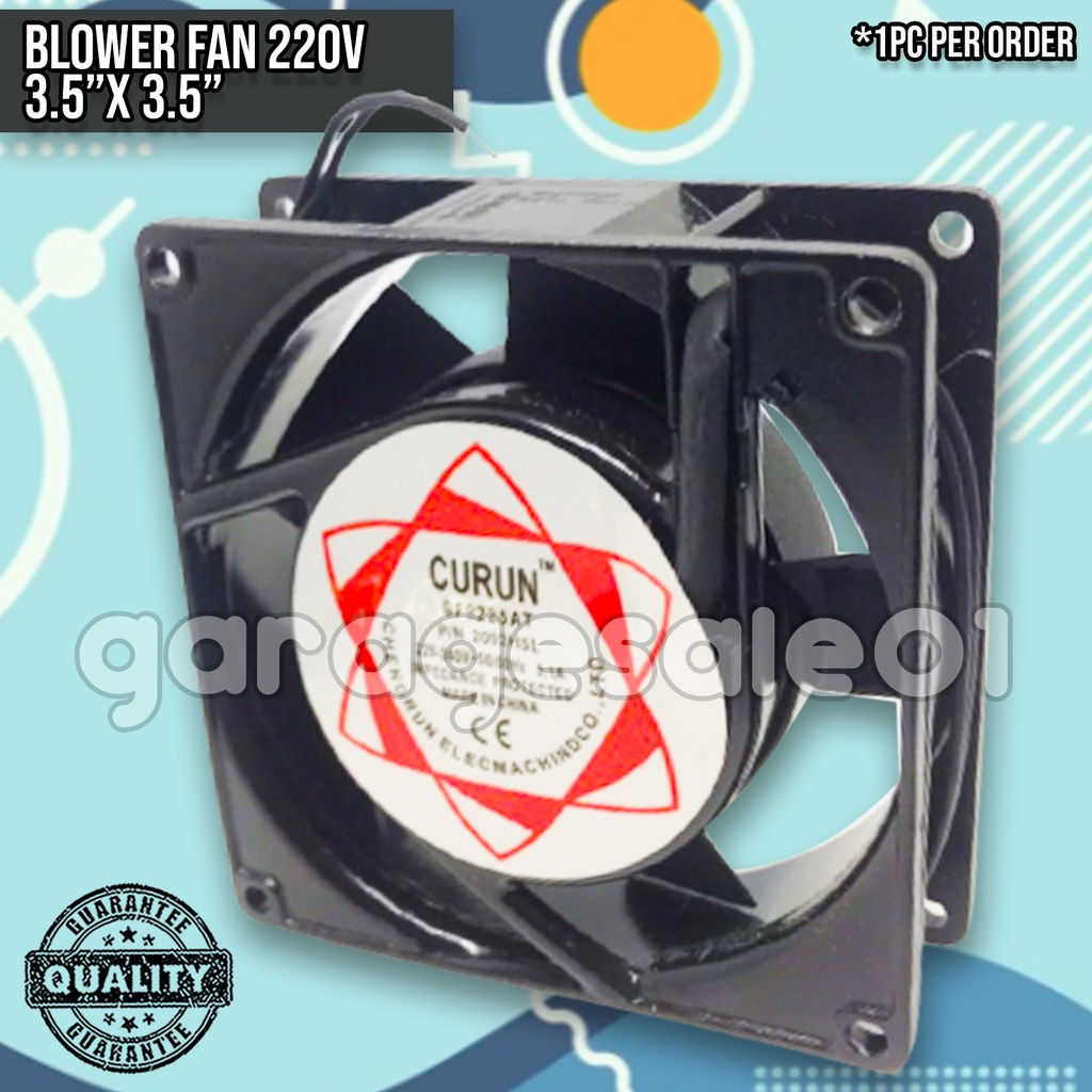 BLOWER FAN 3.5X3.5 HEAVY DUTY BLOWERFAN METAL 220V | Shopee Philippines