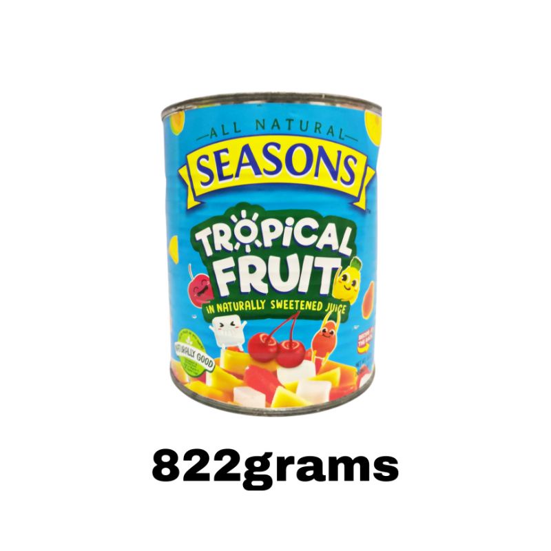 Seasons Fruit Cocktail 822grams new Packaging | Shopee Philippines