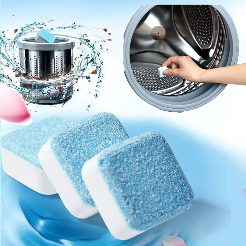 12 pcs Washing Machine Cleaning Detergent Cleaner Descaler Deep Remover