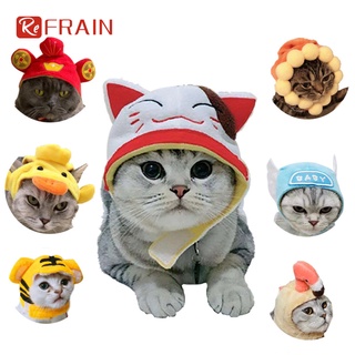 【COD】 Cute Cartoon Shape Headgear Hat for Pet Dog Teddy Cat Wear