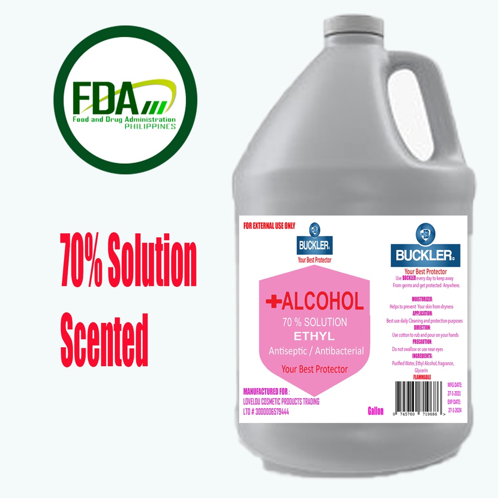 70 ETHYL ALCOHOL GALLON ANTISEPTIC DISINFECTANT Shopee Philippines