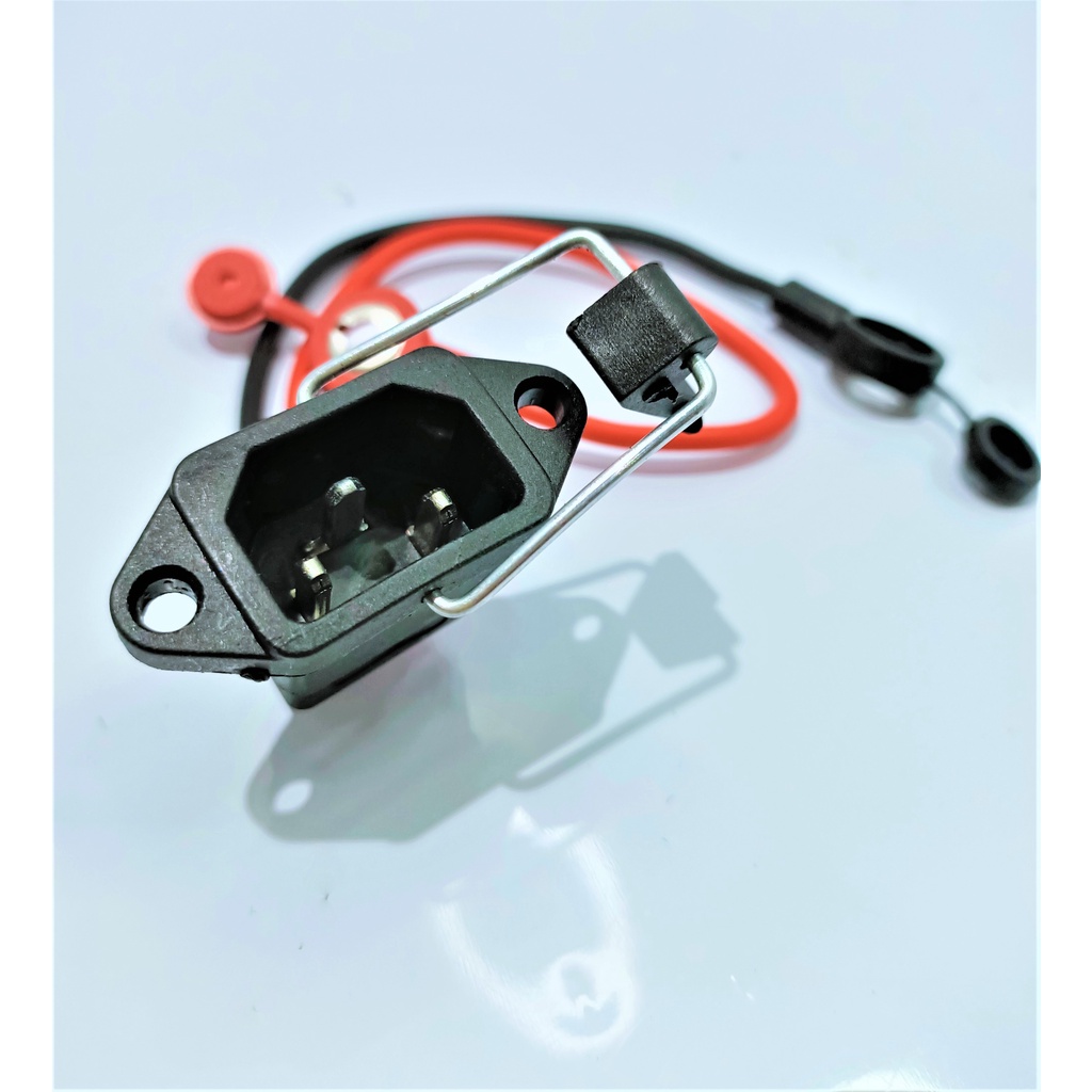 Ebike male power cord, battery cord, thick wires for power, main cable