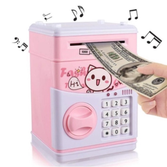 Super8 Coin Bank Money Bank Cartoon Character Money ATM Savings Machine  Bank Children's Gift | Shopee Philippines