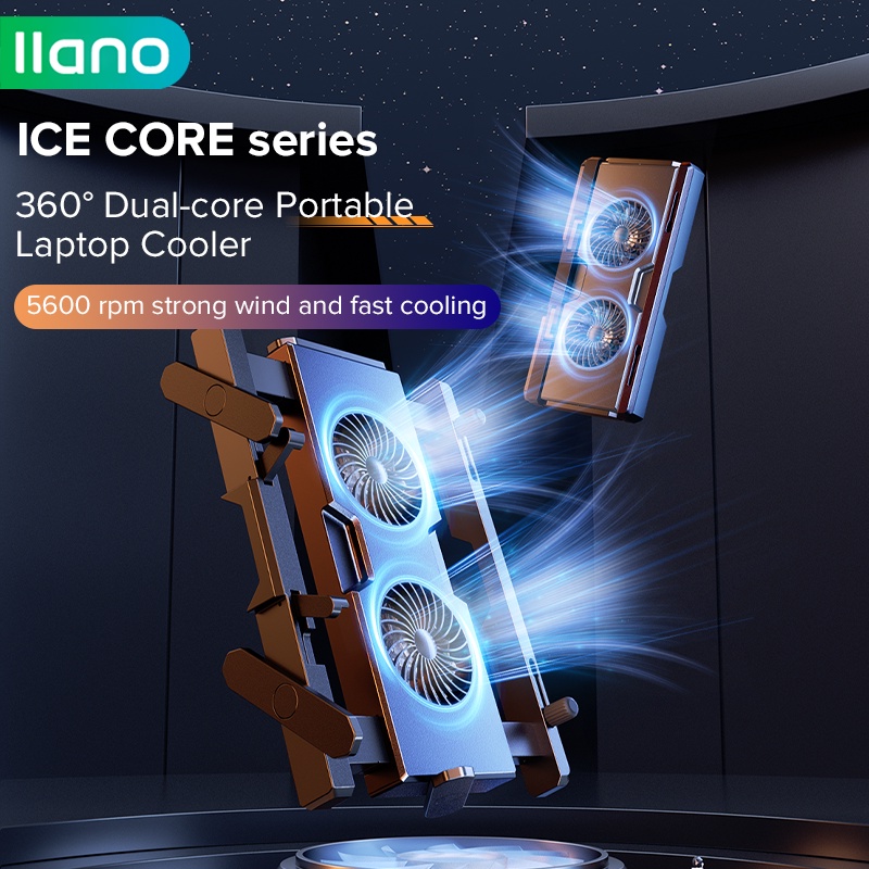 llano Laptop Cooler Laptop Radiator Multifunctional Storage Laptop