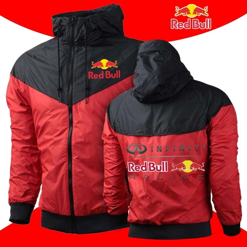 jaqueta red bull impermeavel