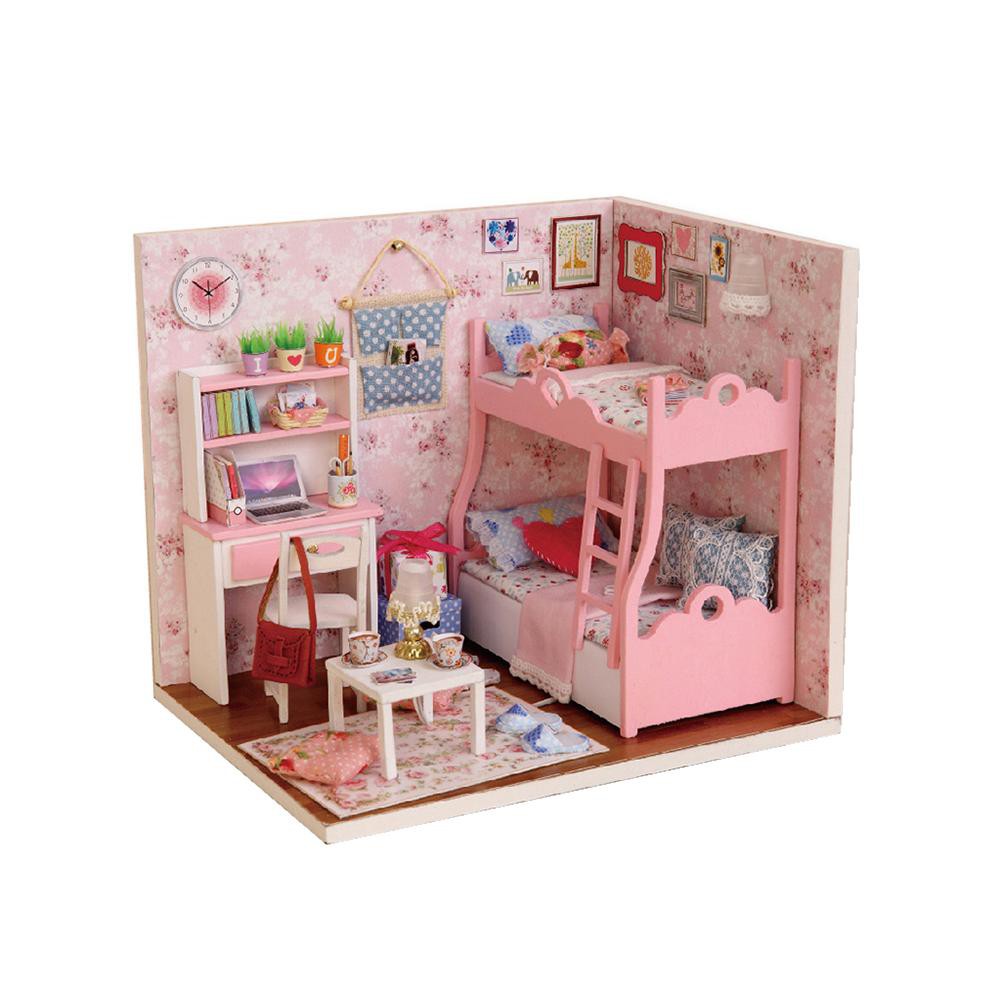 handmade miniature houses