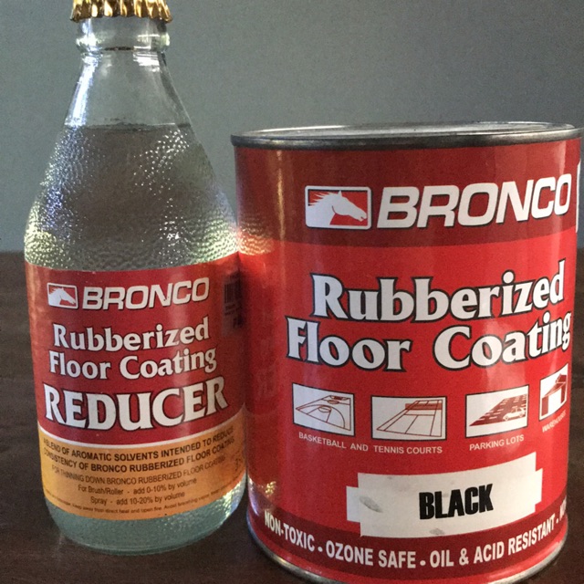 BRONCO Rubberized Floor Coating Paint for Metal Concrete | Shopee ...