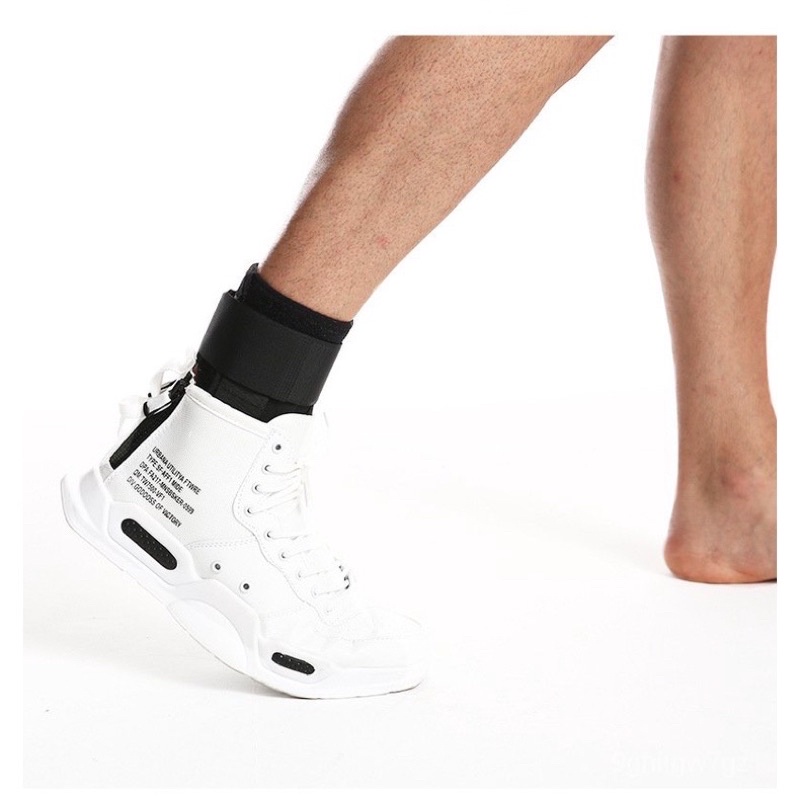 Sports Ankle Brace with Protective Guards For High Ankle Sprains and