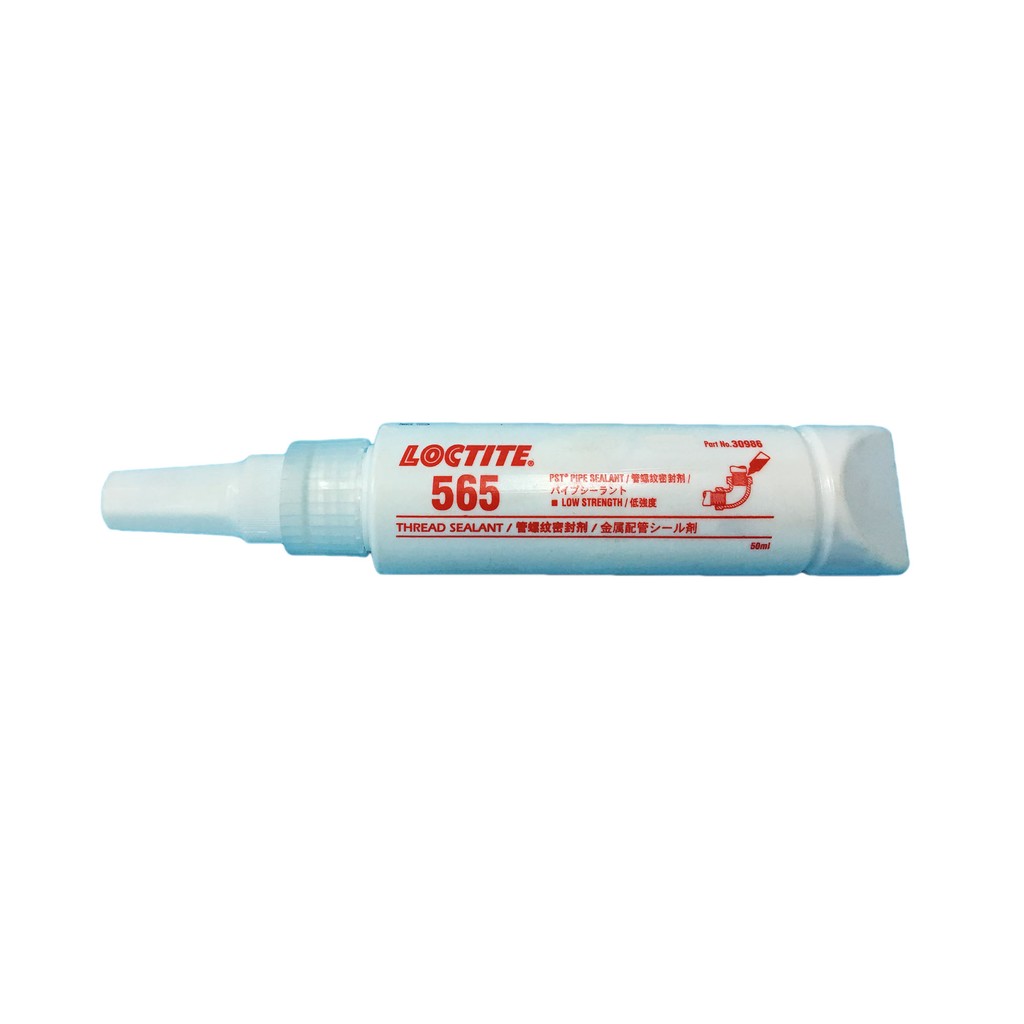 Loctite 565 threaded sealant 50ml low strength part no 30986 xde