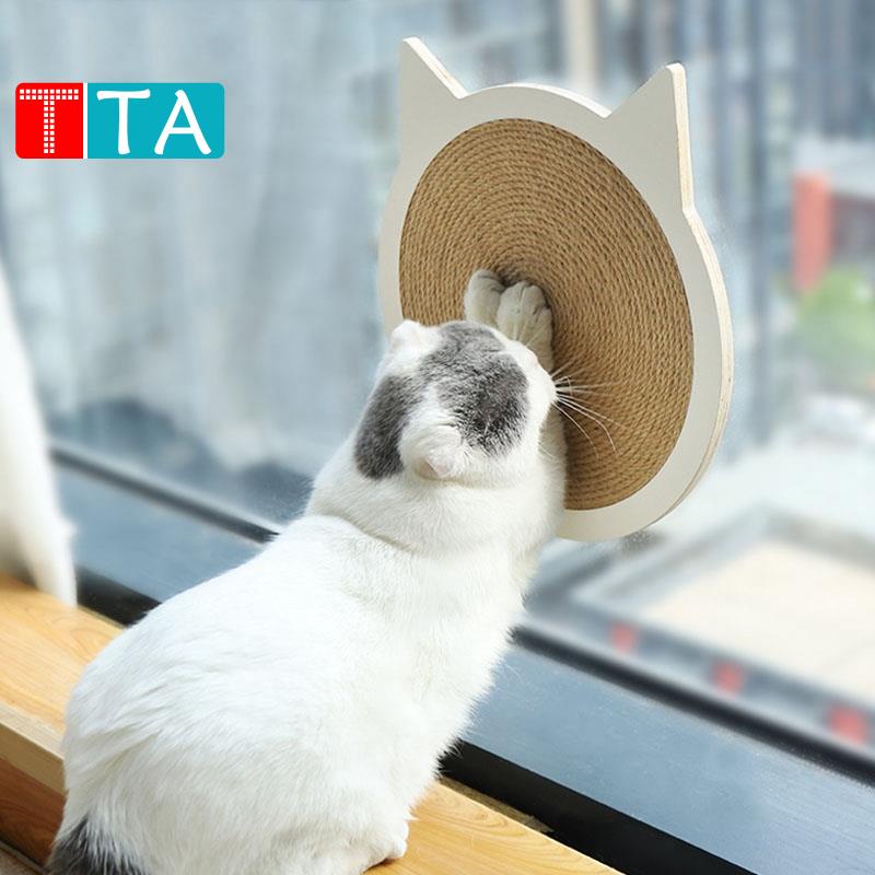 Sisal Cat Scratcher Board Scratching Post Mat Wall Mounted Scratcher