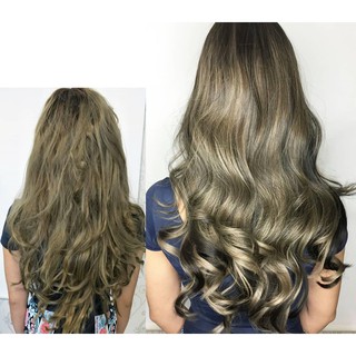 Light Matte Blonde Hair Color with Oxidant ( 8/2 Bob Keratin Permanent ...