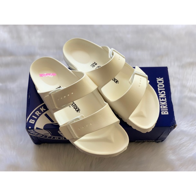 white birkenstocks size 39