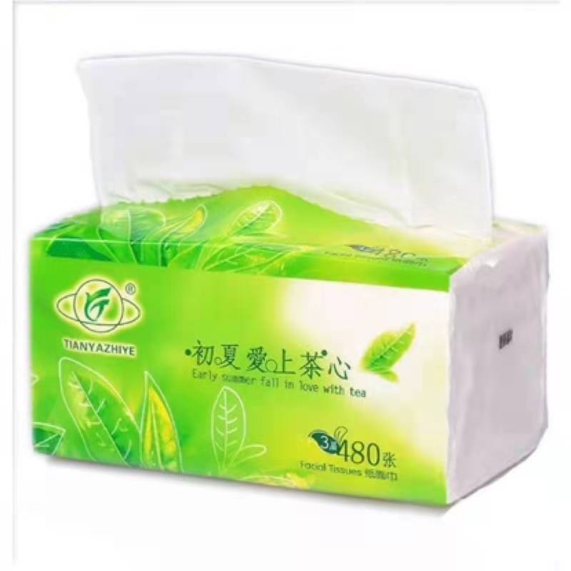 2022SHYOng VINKA Facial Tissue Organic Green Tea Facial Tissue 3 PLY ...