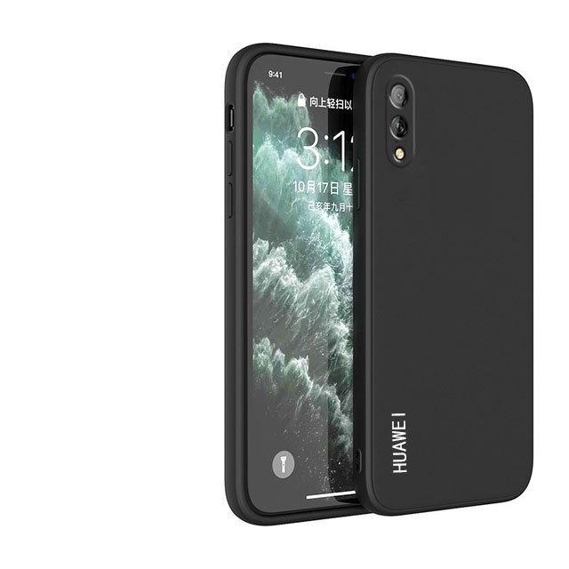Étui Huawei Y7 2019/Y7 Prime 2019 en TPU antichoc, cuir PU premium