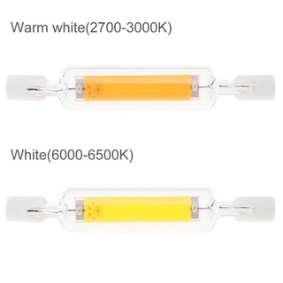 10/20W 110/120V Highlight R7S COB Horizontal Plug Lamp Glass Warm White / Cool White Replace Halogen Lamp For Home  #shopee42 #7