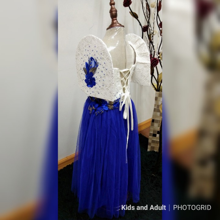 blue filipiniana gown