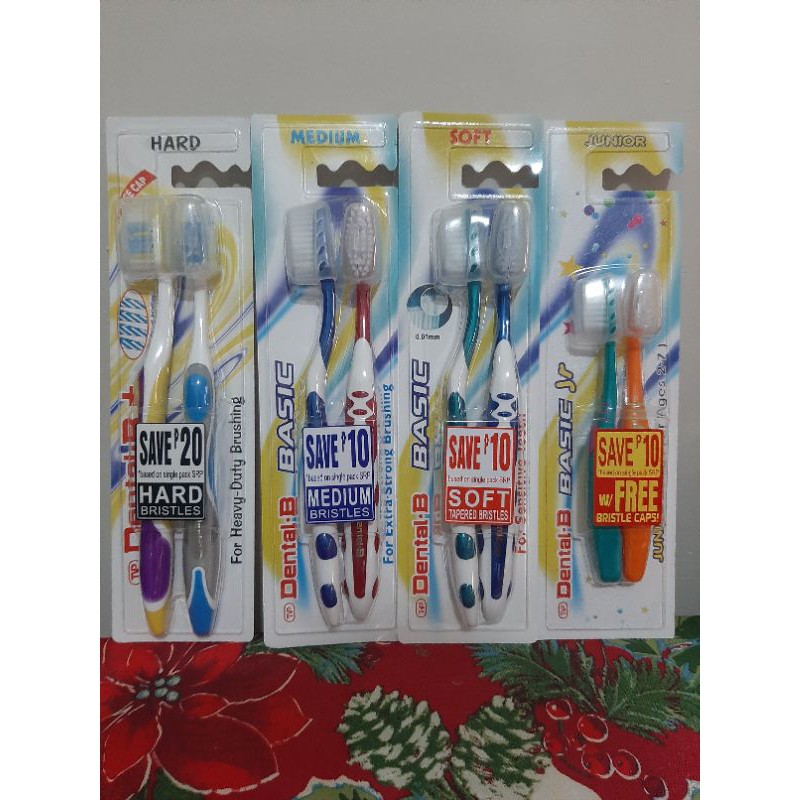 dental b toothbrush soft