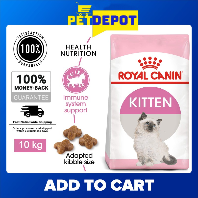 Royal Canin Feline Health Nutrition Kitten 36 Dry Cat Food ...