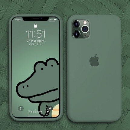 Iphone 11pro Max Xr Xs Max 7 8 6 6plus Liquid Silicone Case Phone Real Silicone Cover Shopee Philippines