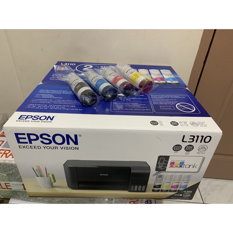 Brandnew L3110 Epson Printer (3in1) | Shopee Philippines