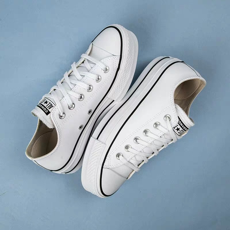 converse star platform shoes