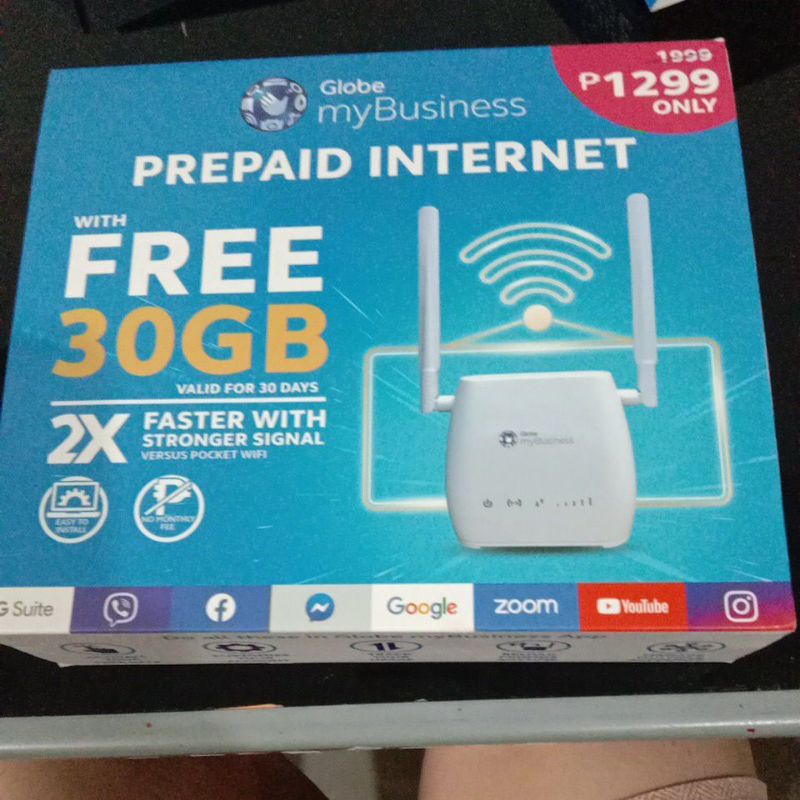Globe at Home Prepaid WIFI OPENLINE Model S10G presyo ₱949