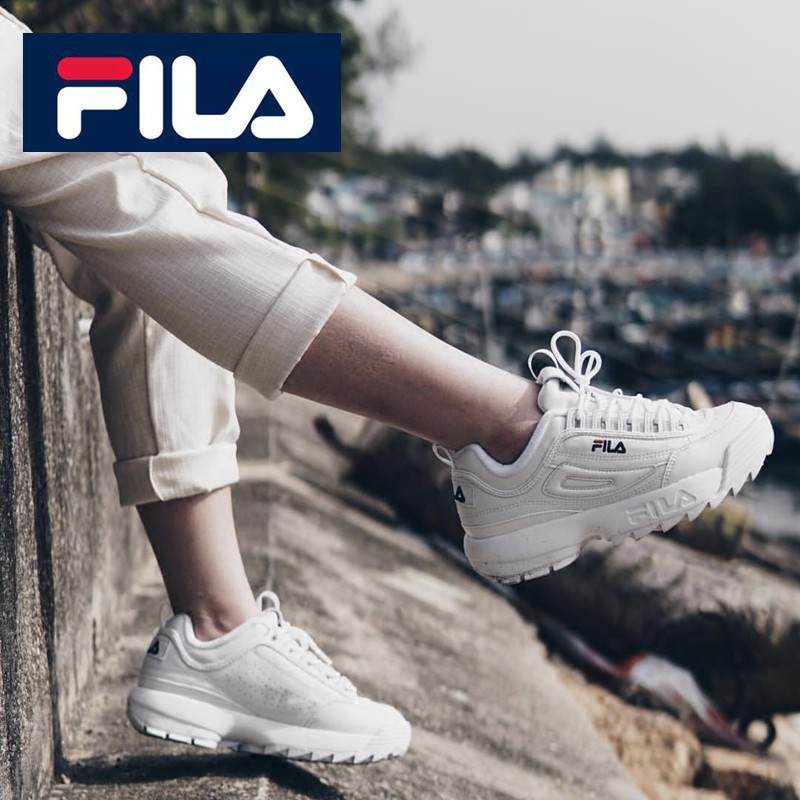 Fila Disruptor shoes for women sneaker for women shoes for women | Shopee  Philippines